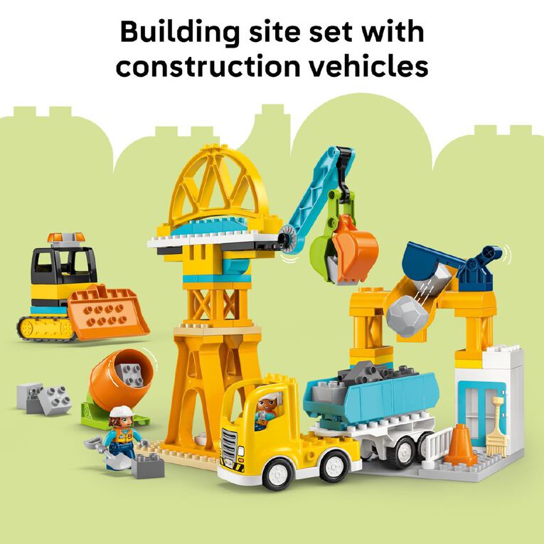 LEGO DUPLO 3 in 1 Construction Site and Vehicles 10476, , hi-res