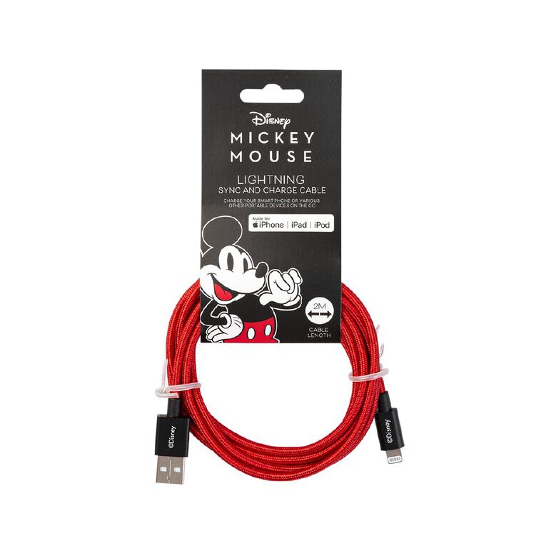 Mickey Mouse Classic Lightning 2m, , hi-res