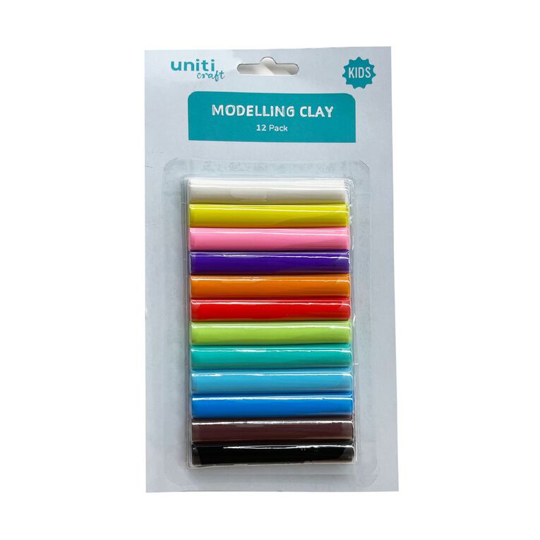 Uniti Modelling Clay 12 Pack, , hi-res