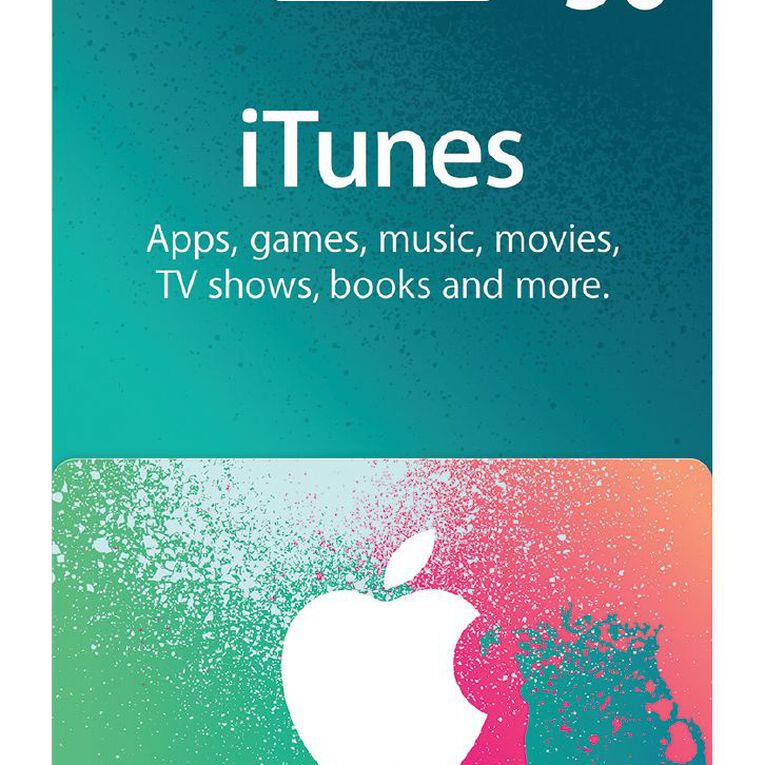 Apple iTunes Splash $50, , hi-res