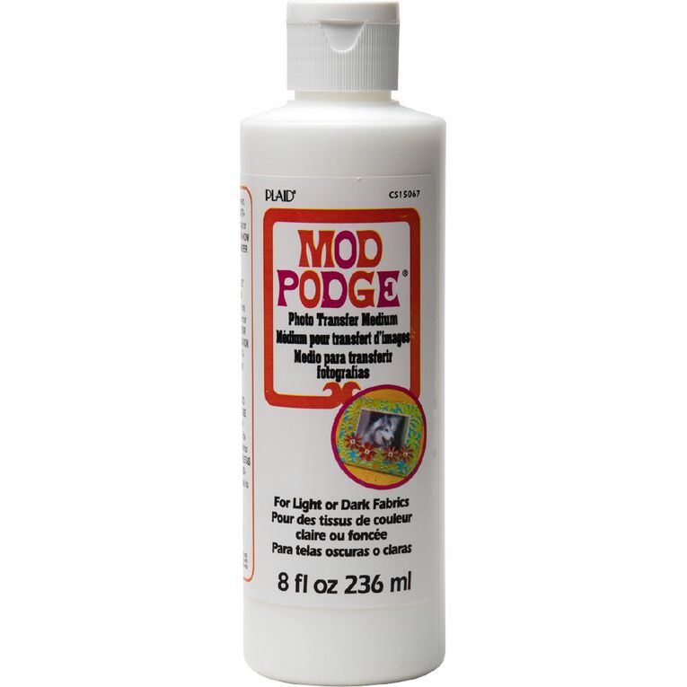 Mod Podge Photo Transfer Med 8oz 236ml, , hi-res