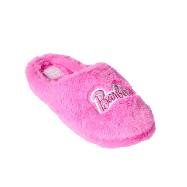 Barbie Women's Barbie Scuff Slippers, Pink, hi-res