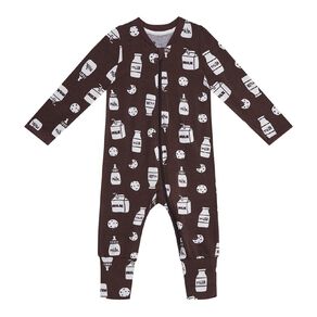 Young Original Babies' Zip-Thru Footless All-in-One
