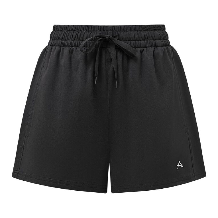 Active Intent Women's Comfort Walk Shorts, Black, hi-res