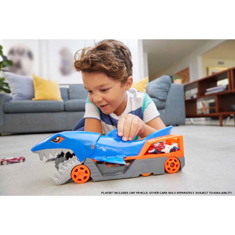 Hot Wheels Shark Chomp Hauler Play Set, , hi-res