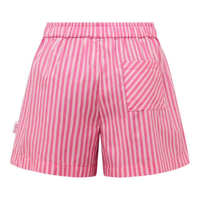 Minnie Mouse Women's Woven Boxer Shorts, Pink Mid, hi-res