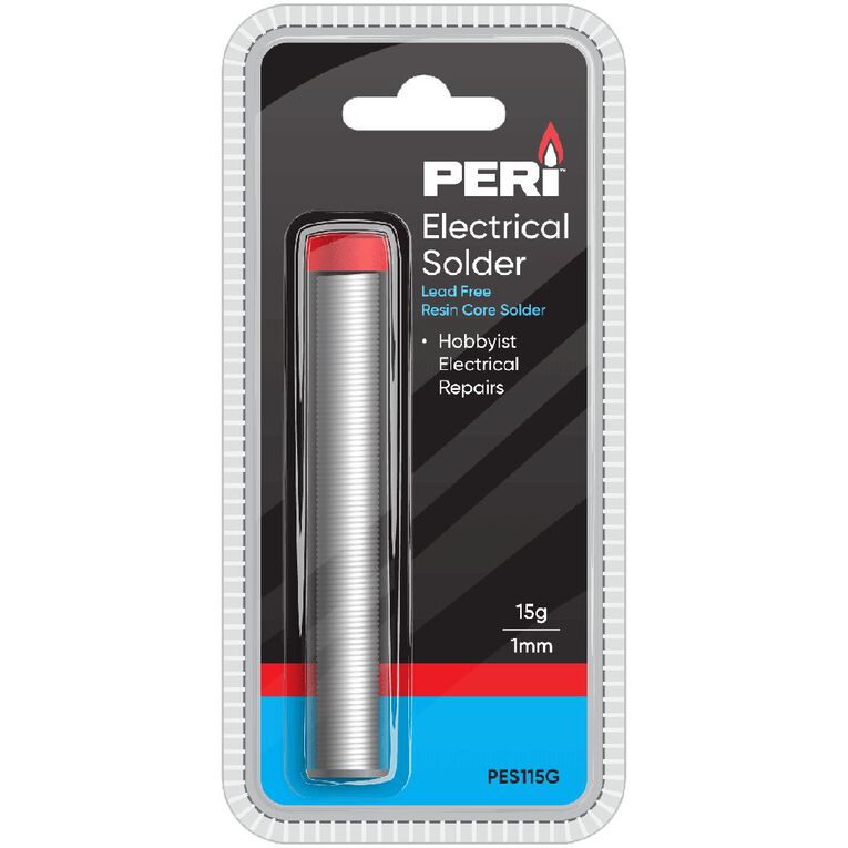 Peri Electrical Solder Lead Free 1mm x 15g, , hi-res