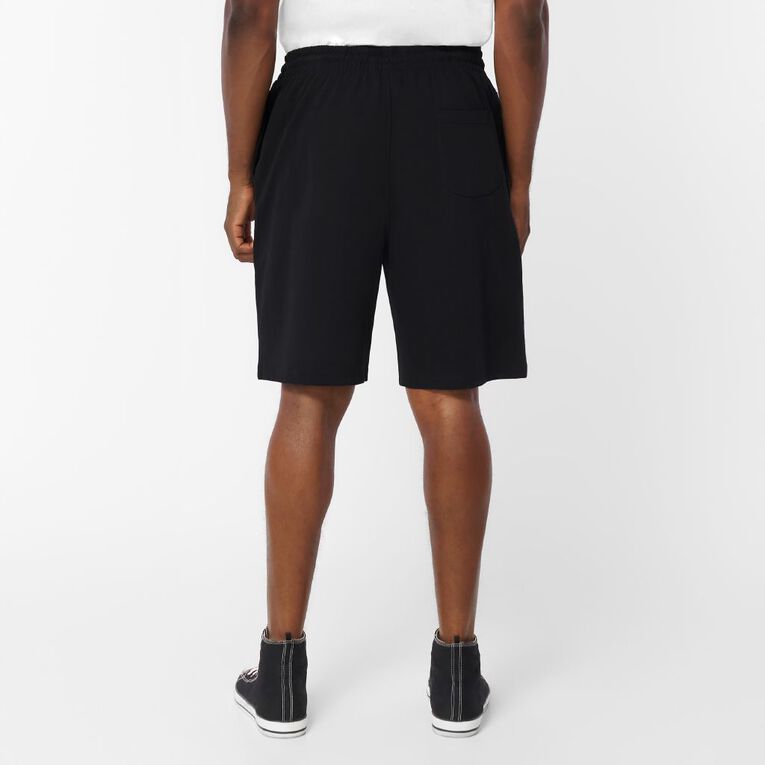 Garage Men's Baggy Jersey Shorts, Black, hi-res