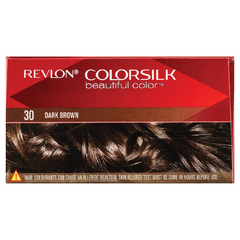 Revlon Colorsilk Hair Colour Dark Brown 30, , hi-res
