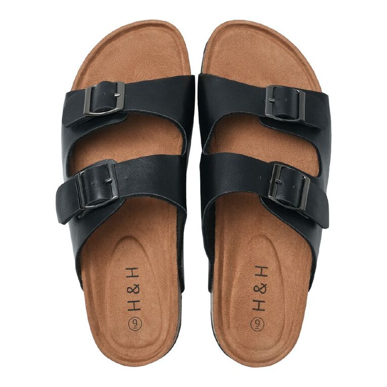 H&H Women's Rachel Sandals, Black, hi-res