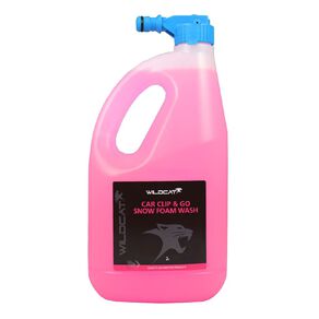 Wildcat Car Pink Snow Foam Wash Clip & Go