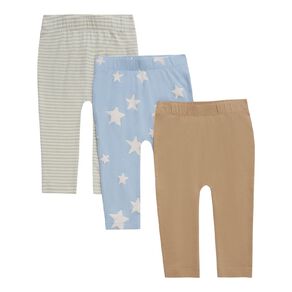 Young Original Babies' Print Leggings 3 Pack