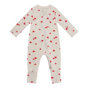 Young Original Babies' Zip-Thru Footless All-in-One