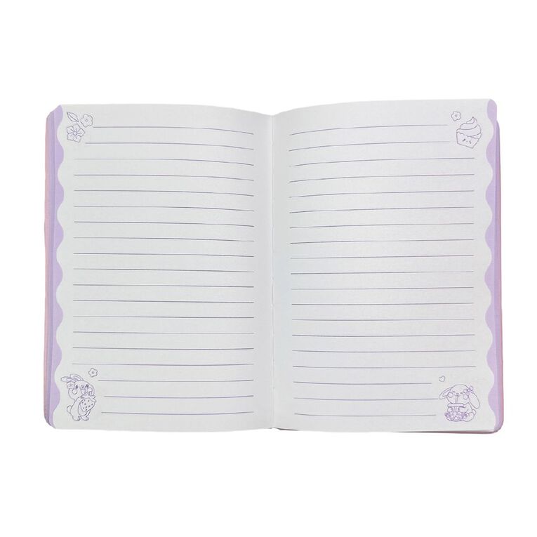 Uniti Kids Fluffy Bunny A5 Notebook, , hi-res
