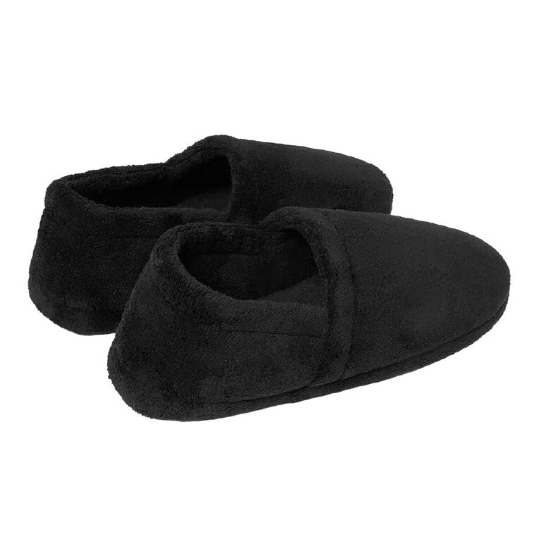 H&H Men's Raymond Slippers, Black, hi-res