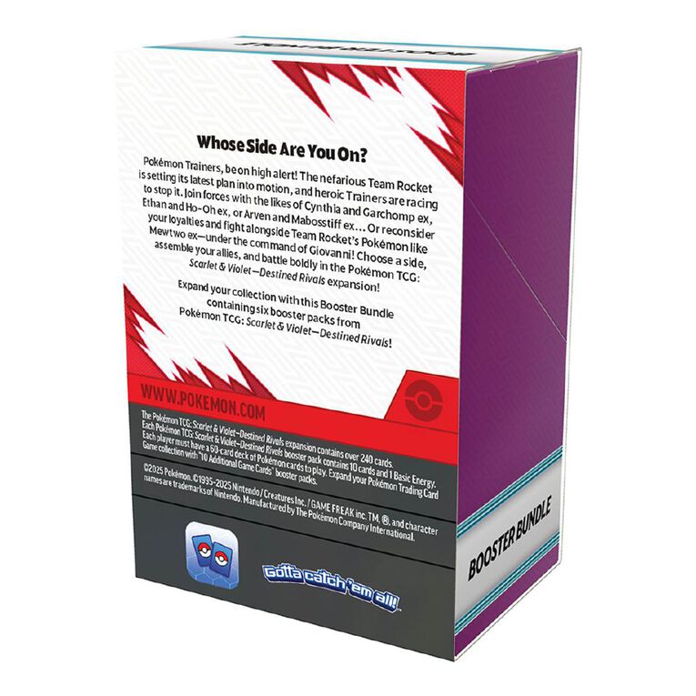 Pokemon S&V 10 Destined Rivals Booster Bundle LIMIT 2 PER CUSTOMER, , hi-res