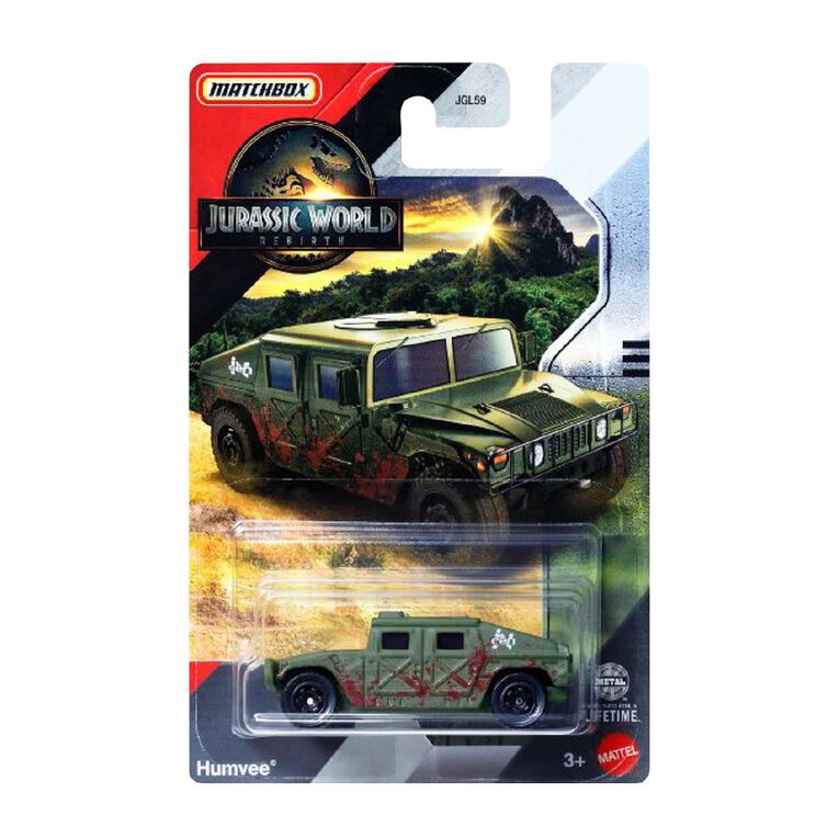 Matchbox Jurassic Diecast Vehicles Assorted, , hi-res