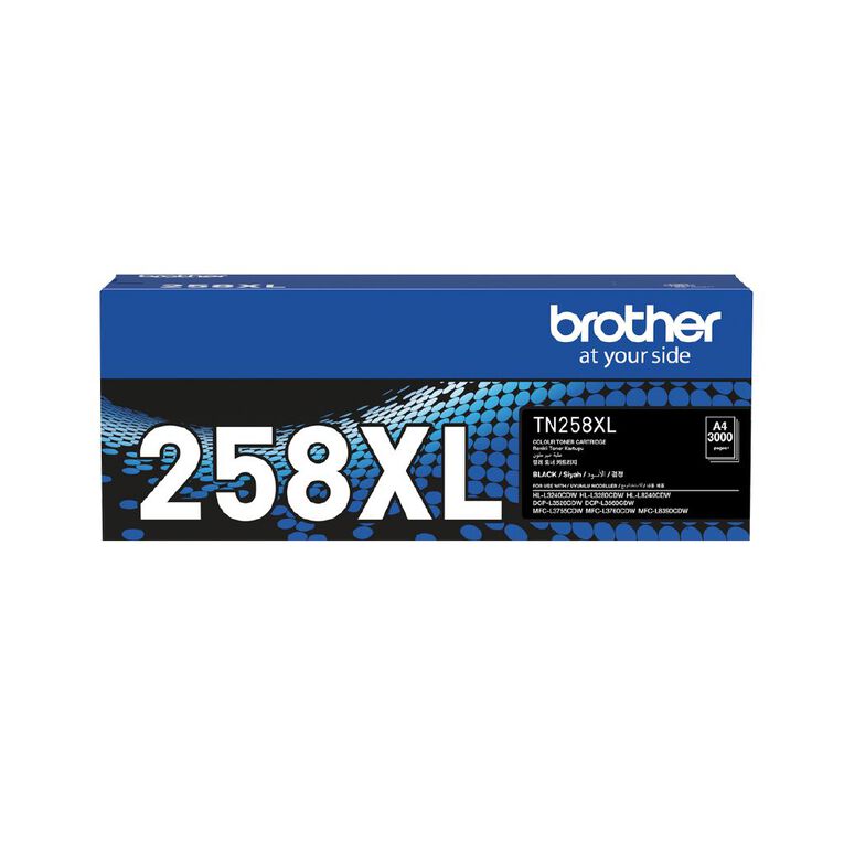 Brother TN258XLBK Toner Black 3000 Pages, , hi-res