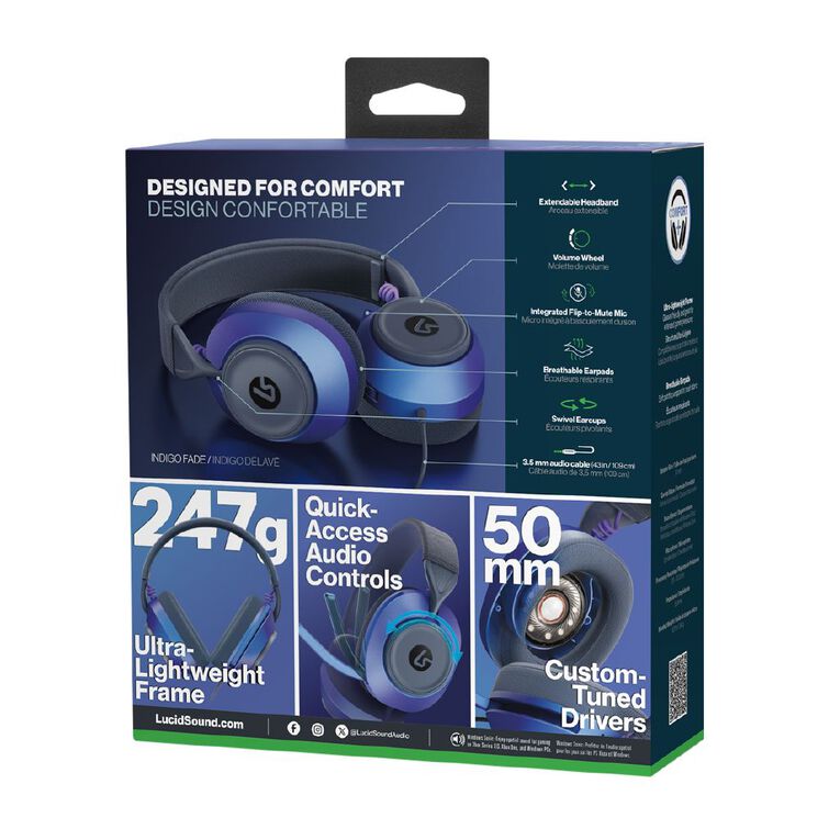 PowerA Lucid Sound Gen 2 Wired Headset Cosmic Fade Xbox, , hi-res