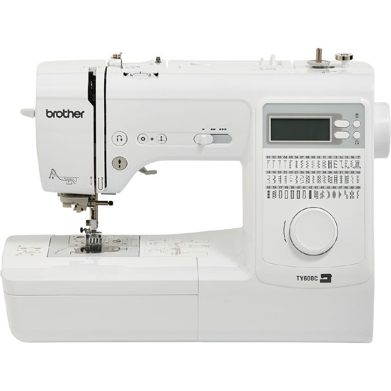 Brother TY600C 50 Stitch Computerised Sewing Machine, , hi-res