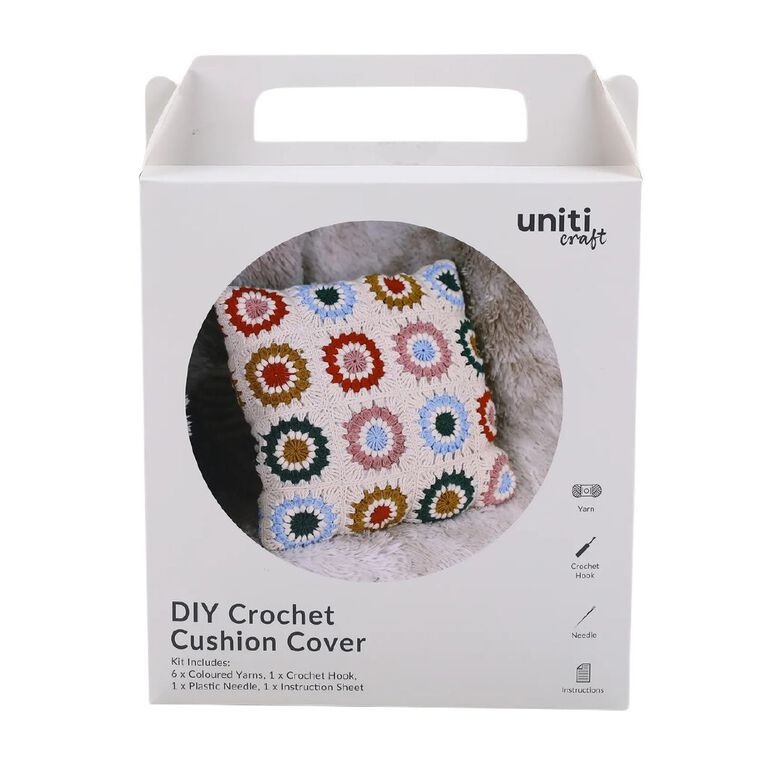 Uniti DIY Crochet Cushion Cover, , hi-res
