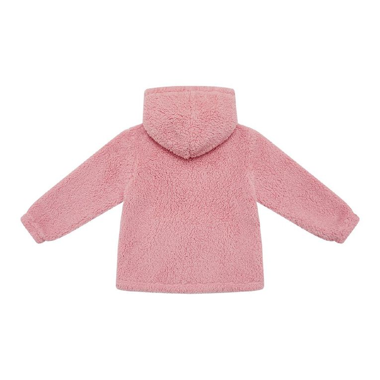 Neon Floral Elks Sherpa Hoodie