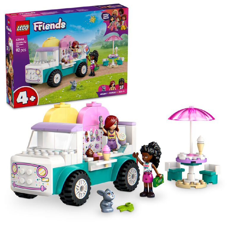 LEGO Friends Heartlake City Ice Cream Truck 42644, , hi-res