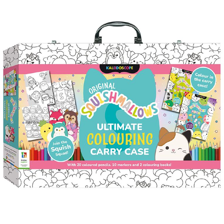 Squishmallows Ultimate Colouring Carry Case, , hi-res