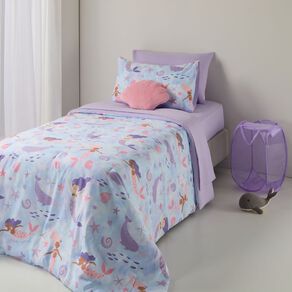 Living & Co Kids Bed in a Hamper Magical Mermaids
