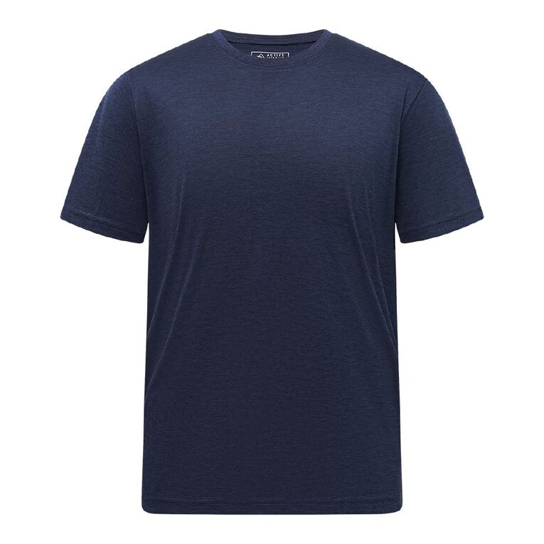 Active Intent Men's Active Cationic Tee, Blue Dark, hi-res