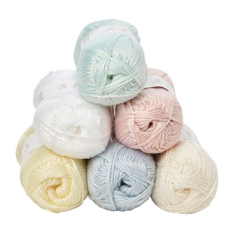 Uniti 4-ply Baby Acrylic Yarn Blue Mid 50g, , hi-res