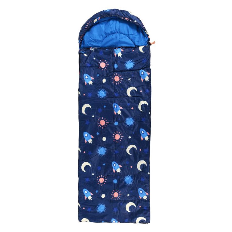 Navigator South Kids Space Hooded Sleeping Bag, , hi-res