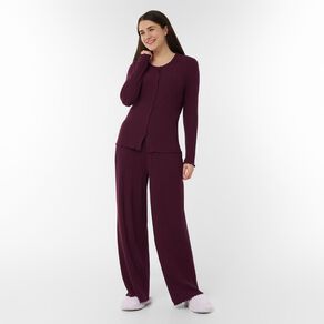 H&H Women's Brushed Rib Lounge Set