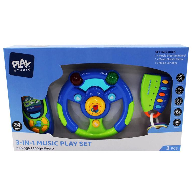Play Studio 3-in-1 Premium Music Play Gift Set, , hi-res