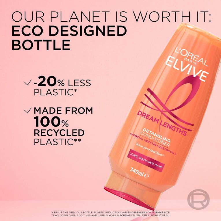 L'Oreal Paris Elvive Dream Lengths Conditioner 340ml, , hi-res