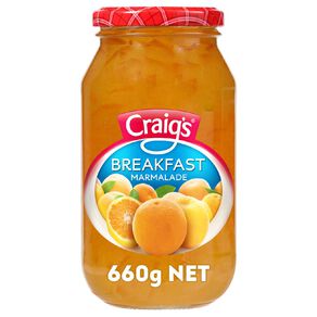 Craig's Breakfast Marmalade 660g