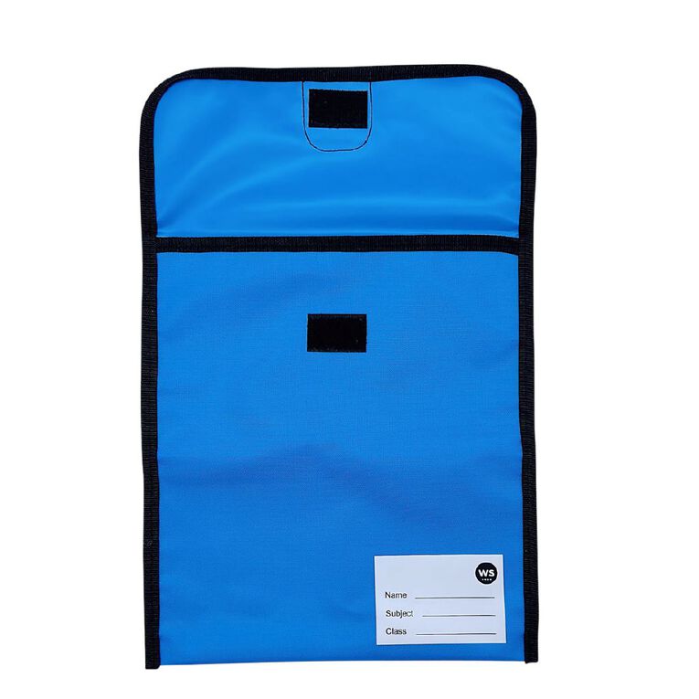 WS Book Bag 270mm x 310mm Blue, , hi-res