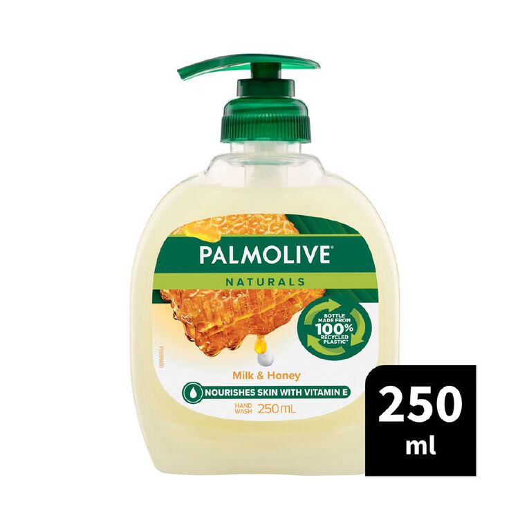 Palmolive Naturals Milk and Honey Hand Wash Pump 250ml, , hi-res