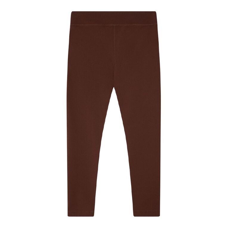 Young Original V-Front Leggings, Brown Dark, hi-res