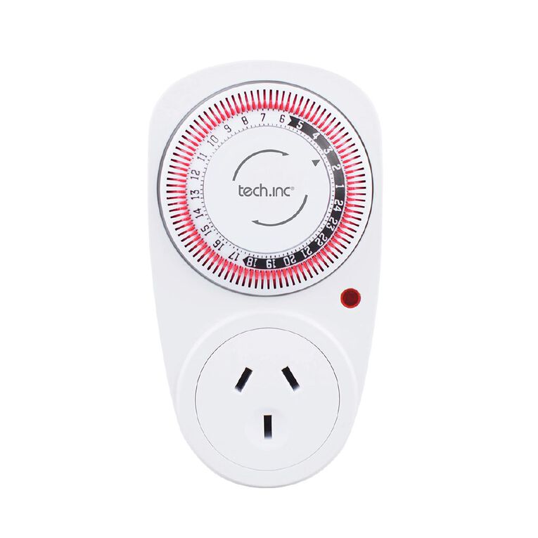 Tech.Inc 24 Hour Mechanical Timer, , hi-res
