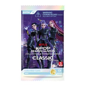 KPop Demon Hunters Collectible FOIL Trading Cards Assorted