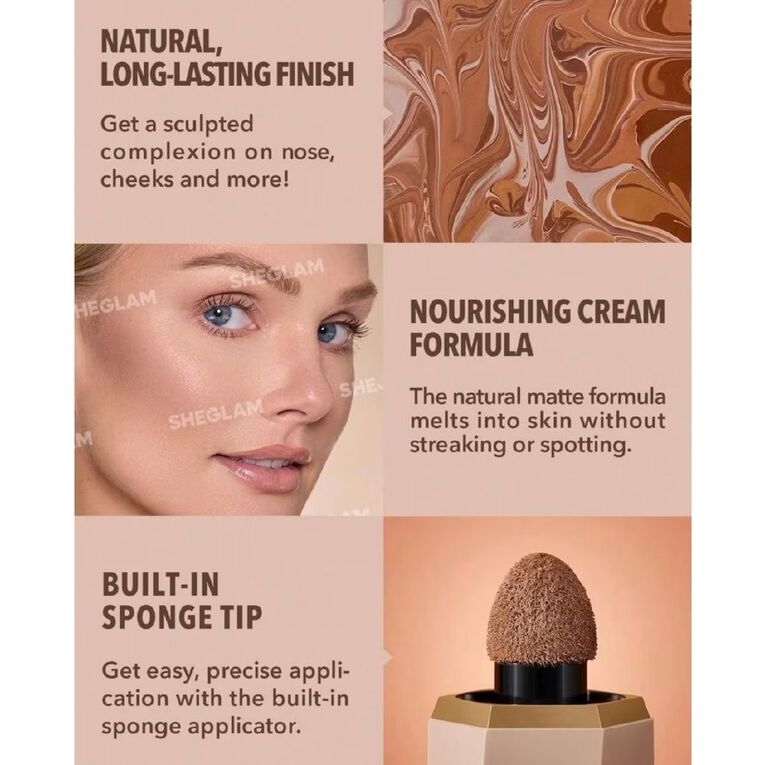 Sheglam Sun Sculpt Liquid Contour Warm Honey 5.2ml, , hi-res