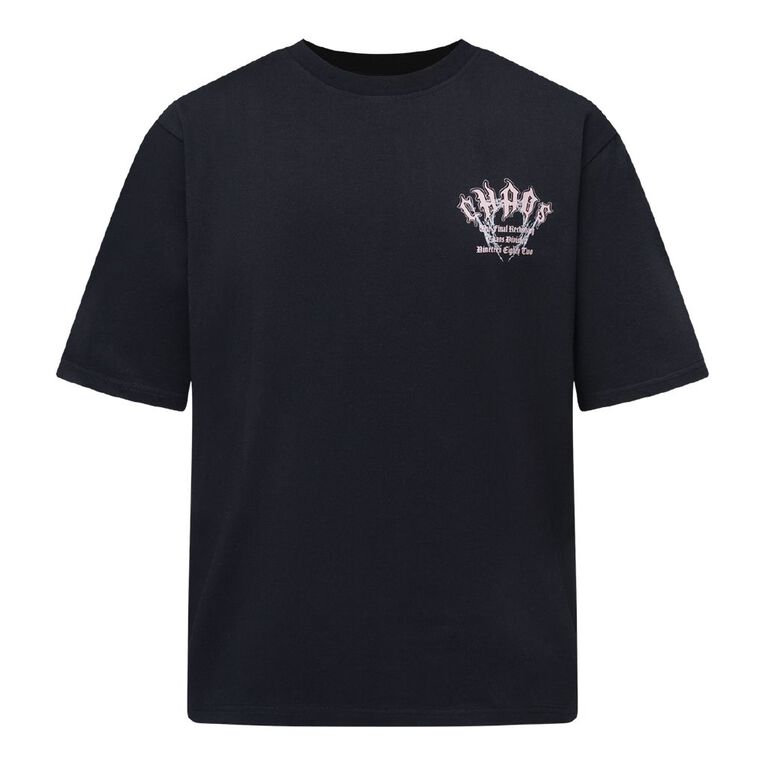 Garage Men's Boxy Graphic Tee, Black, hi-res
