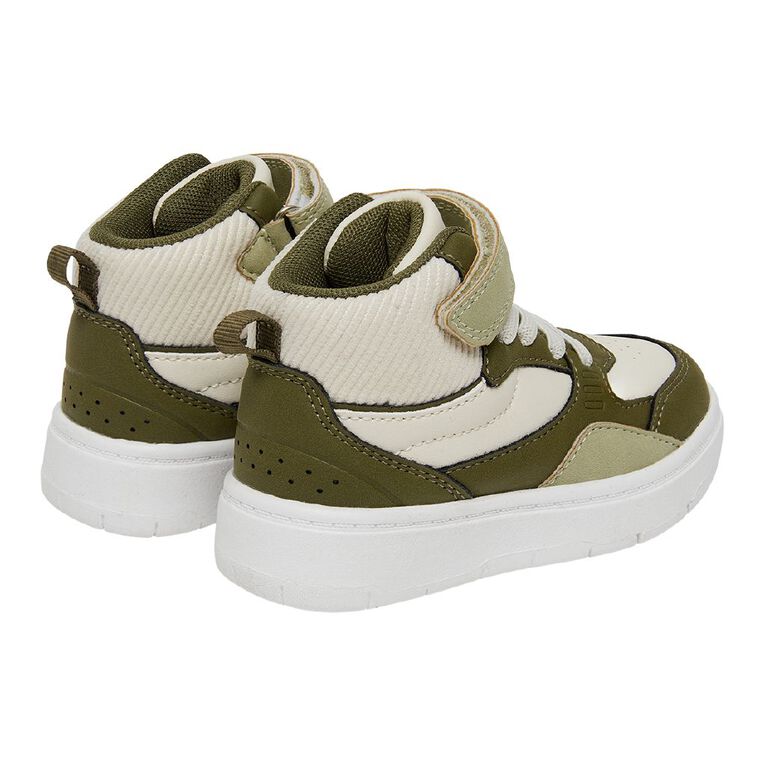 Young Original Junior Kids' Miami Sneaker Boots, Khaki, hi-res