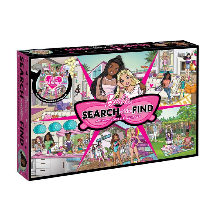 Barbie Search & Find Puzzle Set, , hi-res