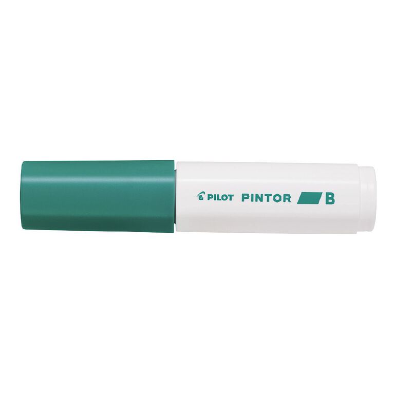 Pilot Pintor Marker Chisel Broad 8.0mm Tip Green, , hi-res