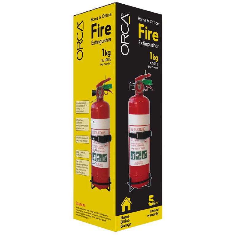 Orca Fire Extinguisher 1kg, , hi-res