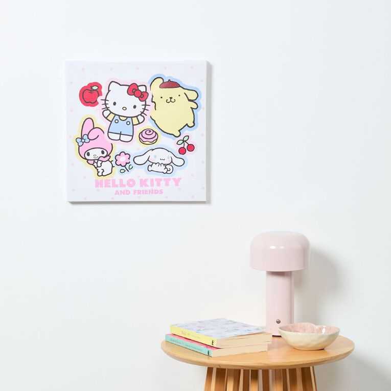 Hello Kitty Friends Canvas 30cm x 30cm, , hi-res