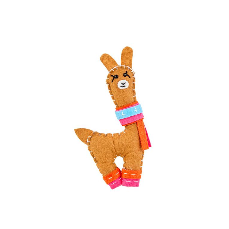 Wonderland Felt Gingerbread Christmas Tree Decoration Assorted, , hi-res