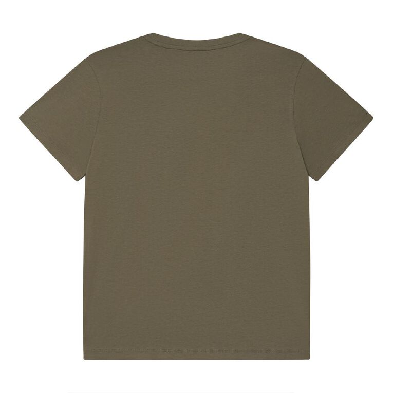 Young Original Print Short Sleeve Tee, Grey Mid DRIPPY, hi-res